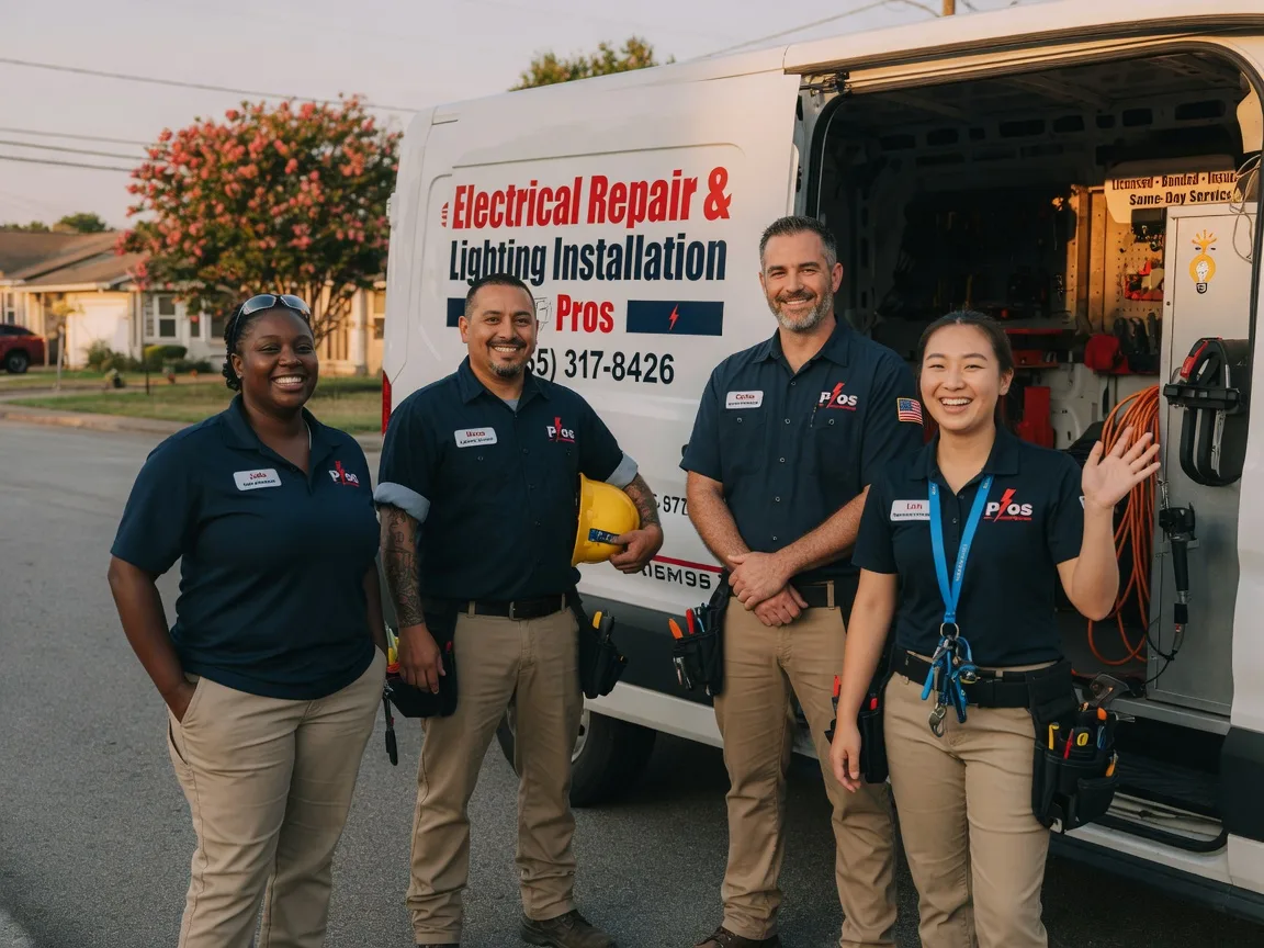 Licensed Electrician company in Groesbeck, TX